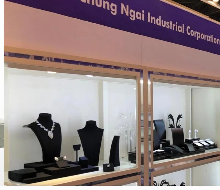 Chung Ngai at an international jewellery fair