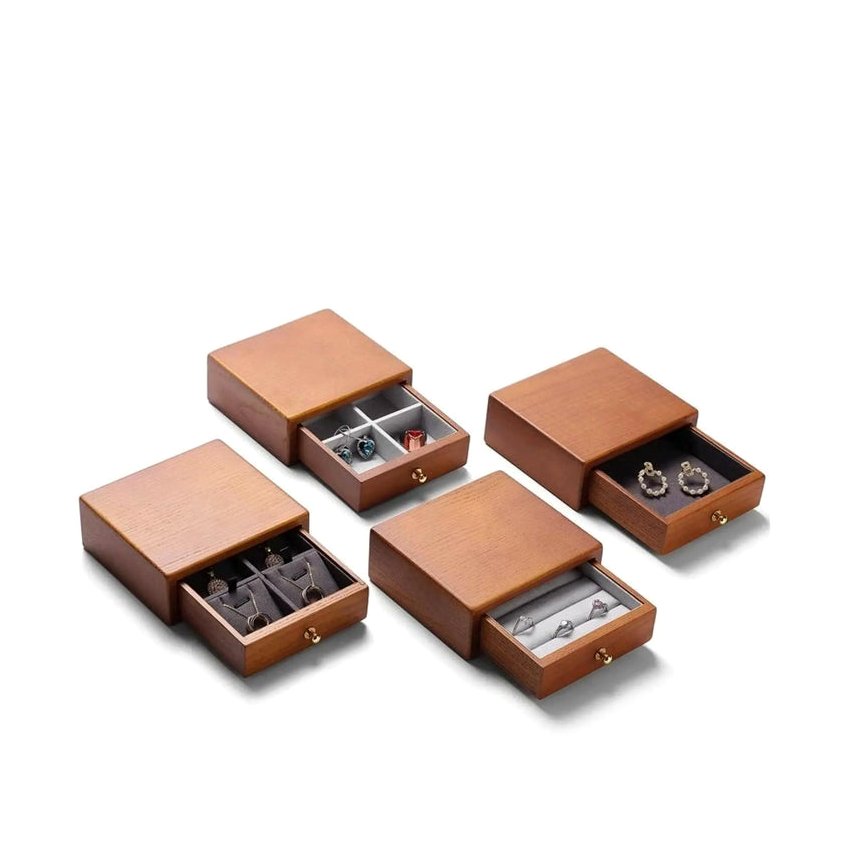 Walnut Drawer — custom jewelry box series CN-126 by Chung Ngai