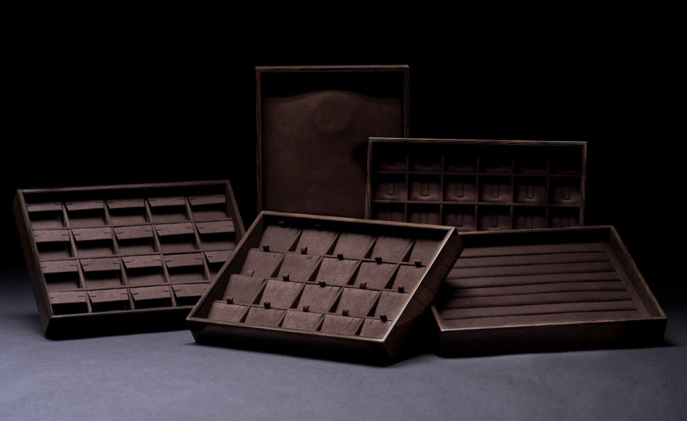 Rigid Board Earring Boxes made to order by Chung Ngai, Hong Kong